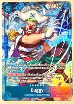 Buggy OP16-048 SR ALT ART | The Time of Battle | One Piece TCG | EN - Image 1