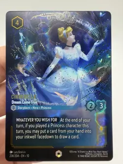 Cinderella - Dream Come True (Enchanted) 236/204 Whispers in the Well Holo - Image 1