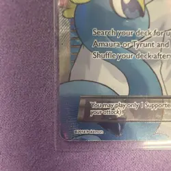 Fossil Researcher XY Furious Fists Ultra Rare Holo Full Art EN 110/111 - Image 2
