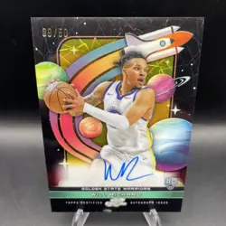 2025-26 Topps Cosmic Chrome First Flight Signatures Gold #FF-WR Will Richard /50 - Image 2