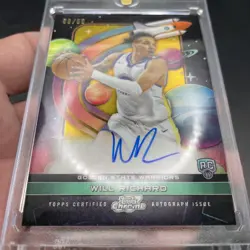 2025-26 Topps Cosmic Chrome First Flight Signatures Gold #FF-WR Will Richard /50 - Image 5