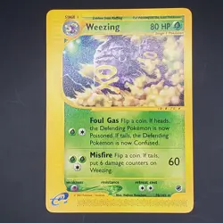 Weezing - 70/165 - Pokemon Expedition Non-Holo Rare Card LP - Image 1