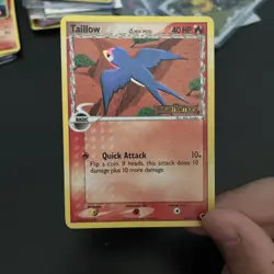 Pokemon Card Taillow (Delta Species) 66/101 Dragon Frontiers Reverse Holo - Image 1