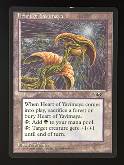 MTG - Heart of Yavimaya - LP - Alliances - Rare - EN - REG - Image 1