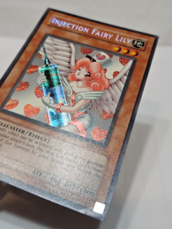 Injection Fairy Lily LOD-100 Secret Rare Unlimited Yugioh 7648 - Image 2
