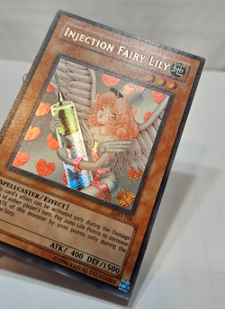 Injection Fairy Lily LOD-100 Secret Rare Unlimited Yugioh 7648 - Image 3