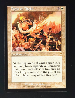 MTG - Fight or Flight - NM+ NEVER PLAYED! - Invasion #16 - RARE - EN - REG - Image 1