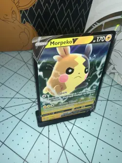 Pokemon TCG Morpeko V Shining Fates 037/072 Holo Ultra Rare - Image 2