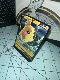 Pokemon TCG Morpeko V Shining Fates 037/072 Holo Ultra Rare - Image 3