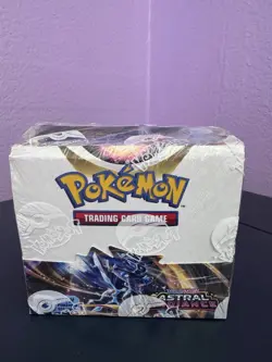 Pokemon Sword & Shield Astral Radiance Booster Box Sealed with acrylic case - Image 1