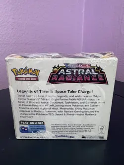 Pokemon Sword & Shield Astral Radiance Booster Box Sealed with acrylic case - Image 4