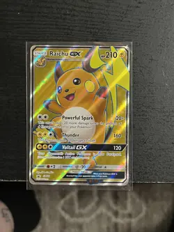 Raichu GX Sun & Moon Promo SM90 Holofoil Near Mint - Image 1