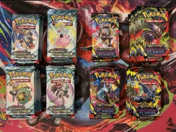 x50 Booster Pack Lot (x25 Phantasmal Flames & x25 Journey Together) Pokemon TCG - Image 1