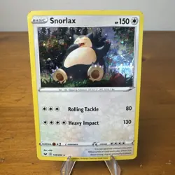 Snorlax (Cosmos Holo) 140/202 Holo Promo Blister Exclusives Pokemon LP - Image 1
