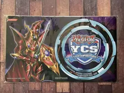 2012 Yugioh Playmat Card Pad Game YCS Breaker The Magical Warrior - Image 1