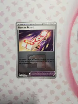 Pokemon Rescue Board 159/162 League Play Stamp Promo Near mint - Image 1