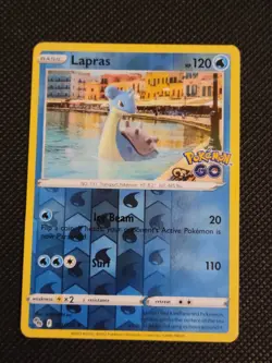 Lapras - 023/078 (Reverse Holo) #23 - Pokemon Sword & Shield: Pokemon Go - Image 1