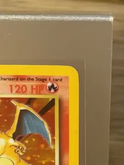 Pokemon TCG Charizard 4/102 Base Set Holo Rare 1999 English HP 120 WOTC - Image 2