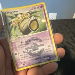 Pokemon TCG Exeggutor 5/112 FireRed & LeafGreen Holo Rare EN 80 HP - Image 4