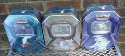Lot 6 Pokemon TCG Triple Whammy Tins Set Slaking, Darkrai, Tyranitar Sealed New - Image 3