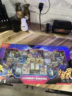 New & Sealed Pokemon TCG Legendary Warriors Premium Collection - Image 1