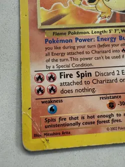 Pokemon TCG Charizard Legendary Collection 3/110 Regular Card Non Holo HP - Image 4