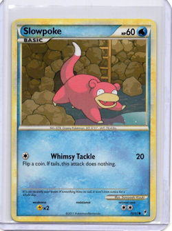 Slowpoke 70/95 Call of Legends MP Regular Pokemon TCG Card - Image 1