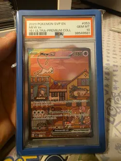 Mew SVP 053 151 Ultra Premium Collection Promo Pokemon Card PSA 10 Gem Mint - Image 1