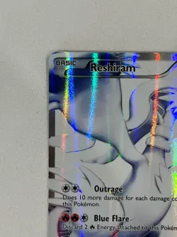 Reshiram Full Art 113/114 (LP) - Black & White (2011) Pokemon TCG English - Image 3
