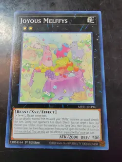Yugioh Joyous Melffys MP21-EN194 Common 1st Edition - Image 1