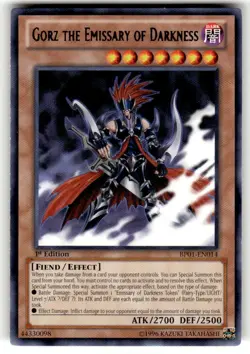 Gorz the Emissary of Darkness BP01-EN014 Battle Pack: Epic Dawn 1st Edition - Image 1