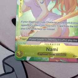 Nami ST29-008 Character Starter Deck 29 Special Foil EN One Piece alt full art - Image 3