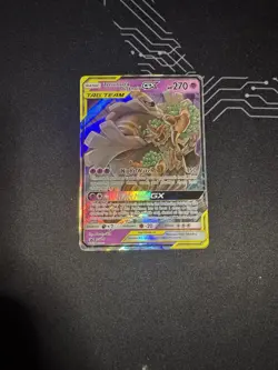 Pokemon TCG Tag Team Trevenant & Dusknoir GX SM217 Promos Holo Card - Image 1