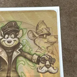 Disney Lorcana- “Enchanted” Basil Disguised Detective Azurite Sea Holo - 212/204 - Image 3