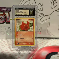 Slugma 73/115 Unseen Forces Pokemon Card (2005) CGC PRISTINE 10 - Image 1