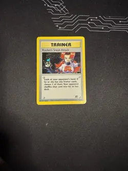 Pokemon 2000 Team Rockets Sneak Attack Holo Card 16/82 NM Condition - Image 1