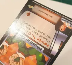 Tien's Physical Attack #27 - Dragon Ball Z DBZ CCG Score Card - Image 3