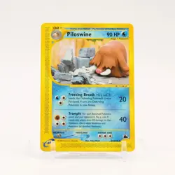 Piloswine - 24/144 Skyridge e-Reader Rare Pokemon - NM - Image 1