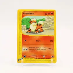 Growlithe - 62/144 Skyridge e-Reader Pokemon - NM/LP - Image 1