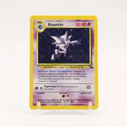 Haunter - 6/62 Fossil Unlimited Holo Rare Pokemon - LP - Image 1