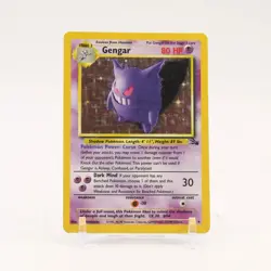 Gengar - 5/62 Fossil Unlimited Holo Rare Pokemon - MP - Image 1