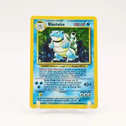 Blastoise - 2/102 Base Set Unlimited Holo Rare Pokemon - NM/LP - Image 1