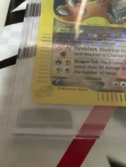 Pokemon Charizard Skyridge Crystal Holo Promo Box Topper #9 PSA 10 - Image 4