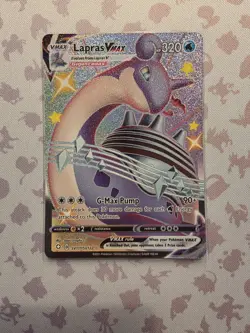 Pokemon TCG - Shining Fates SV111/SV122 - Lapras VMAX - Shiny Rare NM - Image 1