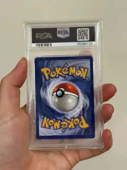 1999 Pokemon Fossil Hitmonlee Holo #7 1st Edition PSA 9 Mint – Vintage WOTC - Image 4