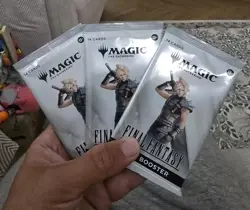 Magic the Gathering - Final Fantasy - x3 Final Fantasy Play Booster - Image 1