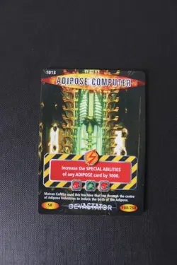 Doctor Who Battles In 1013 Time Adipose Computer Super Rare Devastator Card MINT - Image 1