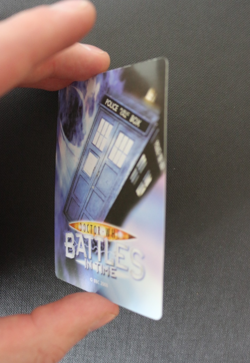 Doctor Who Battles In 1013 Time Adipose Computer Super Rare Devastator Card MINT - Image 3