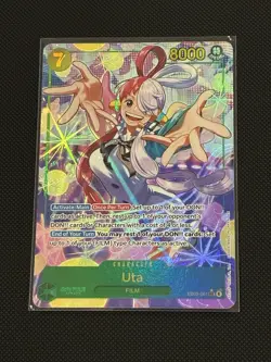 One Piece Uta EB03-061 SEC Alt Art AA and EB03-003 Heroines Edition English NM - Image 1
