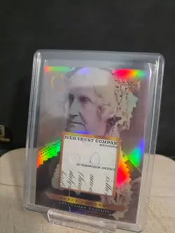2025 Pieces Of The Past Inventors Edition Nancy Johnson Relic #533 - Image 1